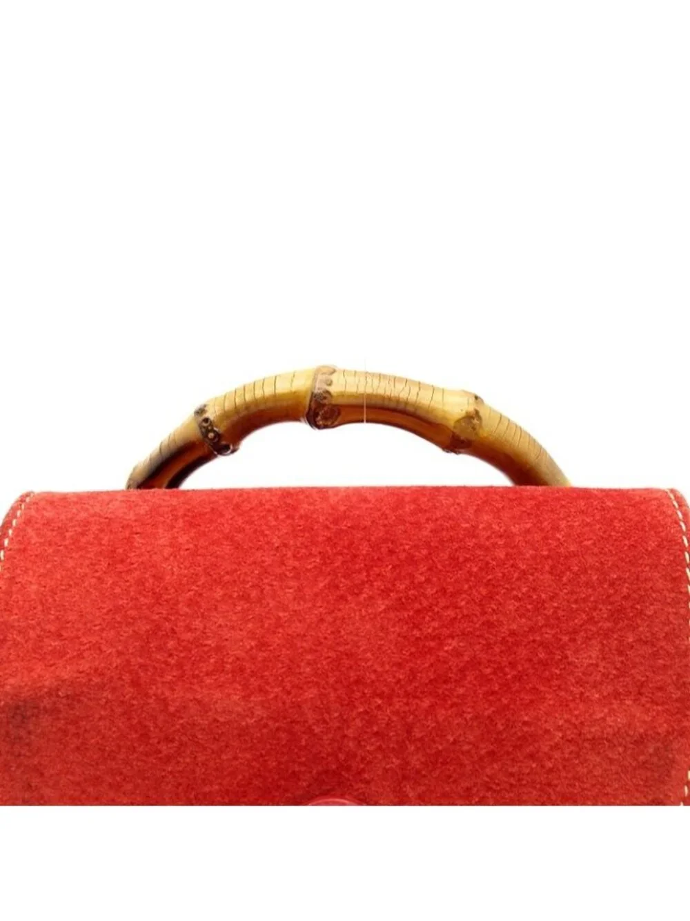 Gucci Bambu Backpack Mini Suede Leather